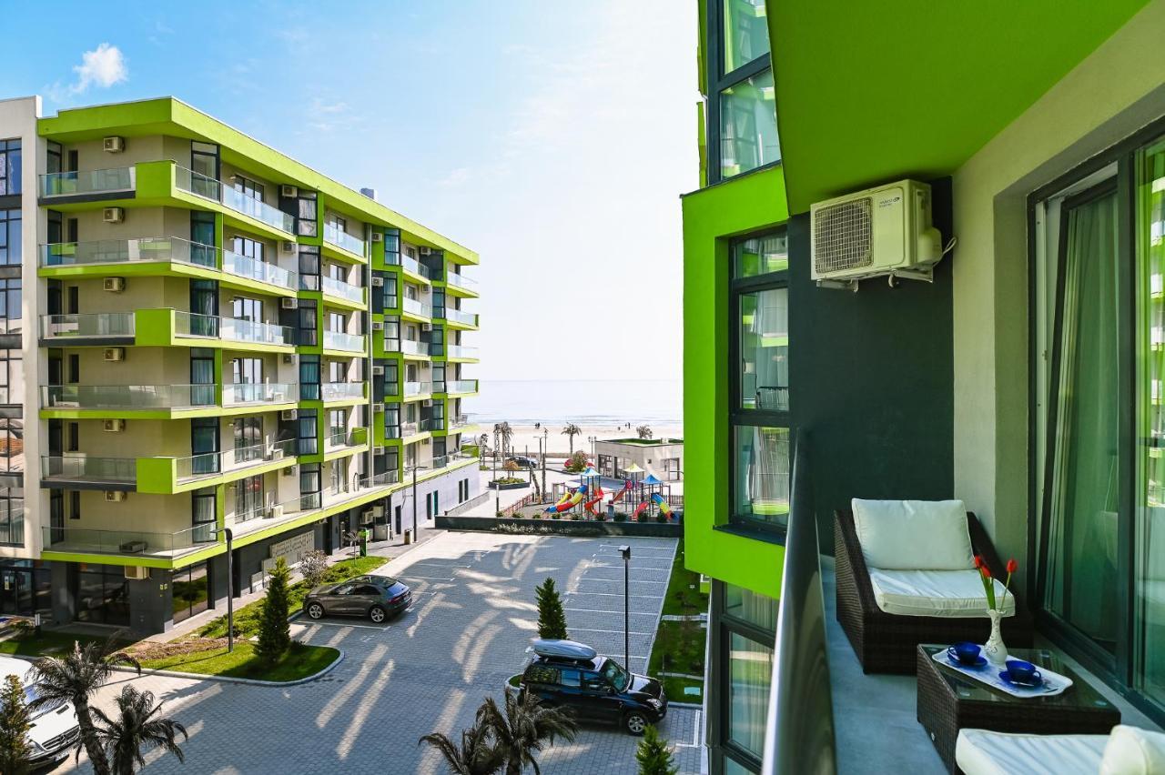 Teemo Beach Apartment, Alezzi Beach Resort Năvodari المظهر الخارجي الصورة