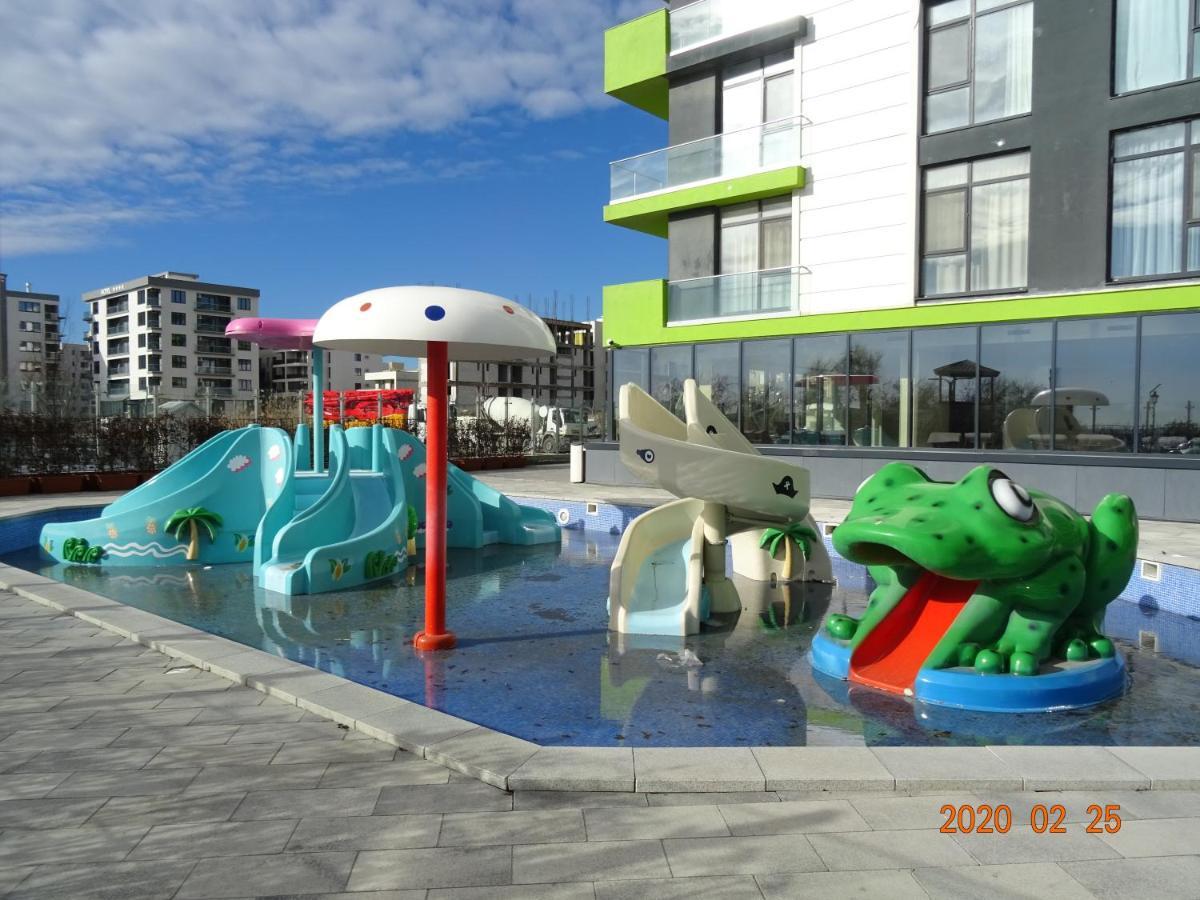 Teemo Beach Apartment, Alezzi Beach Resort Năvodari المظهر الخارجي الصورة